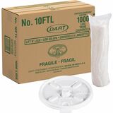Dart Lift-N-Lock Coffee Cup White Lids