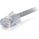 C2g 25 Ft Cat6 Non Booted Plenum Utp Unshielded Network Patch Cable - Gray