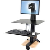 Ergotron Workfit-S Single Ld with Worksurface