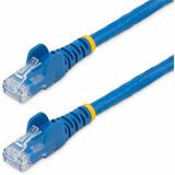 Startechcom 1ft Cat6 Ethernet Cable - Blue Snagless Gigabit - 100w Poe Utp 650mhz Category 6 Patch Cord Ul Certified Wiringtia