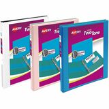 Avery&Reg 12 Two-Tone View 3-Ring Binder with Pockets