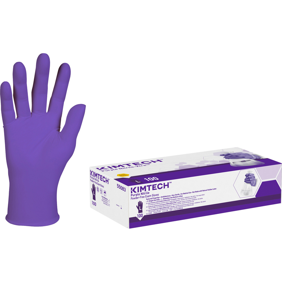 Kimtech Purple Nitrile Exam Gloves