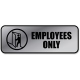 Cosco Employees Only Sign