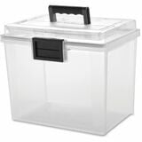 Iris Weather Tight Portable File Box
