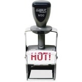 Xstamper Classix Self-Inking Steel Message Stamp