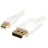 Startechcom 2m (6ft) Mini Displayport to Displayport 12 Cable 4k X 2k Mdp to Displayport Adapter Cable Mini Dp to Dp Cable for Monitor