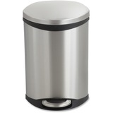 Safco Ellipse Hands Free Step-on Receptacle