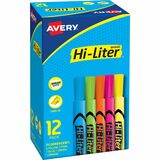 Avery&Reg Hi-Liter Desk-Style Highlighters