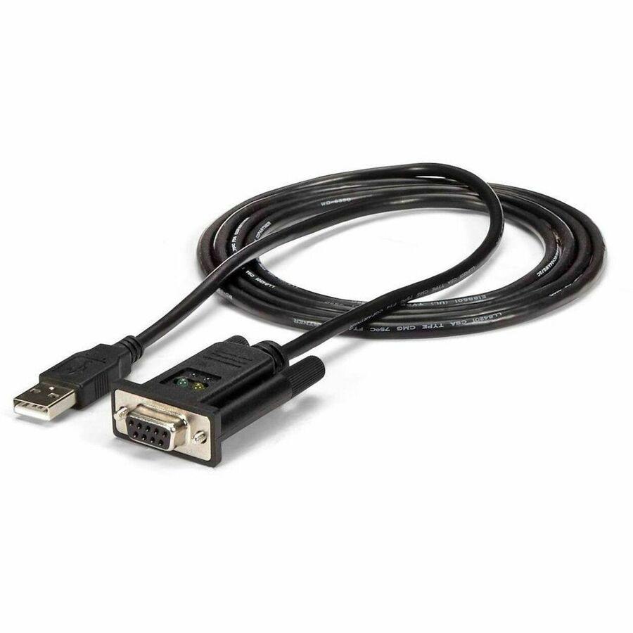 Startechcom Usb to Serial Adapter - Null Modem - Ftdi Usb Uart Chip - Db9 (9-Pin) - Usb to Rs232 Adapter