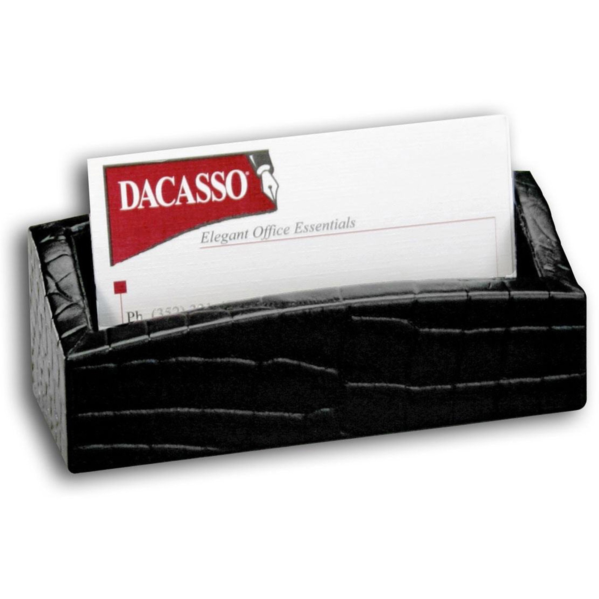 Dacasso Avellino Crocodile 9-Piece Desk Set