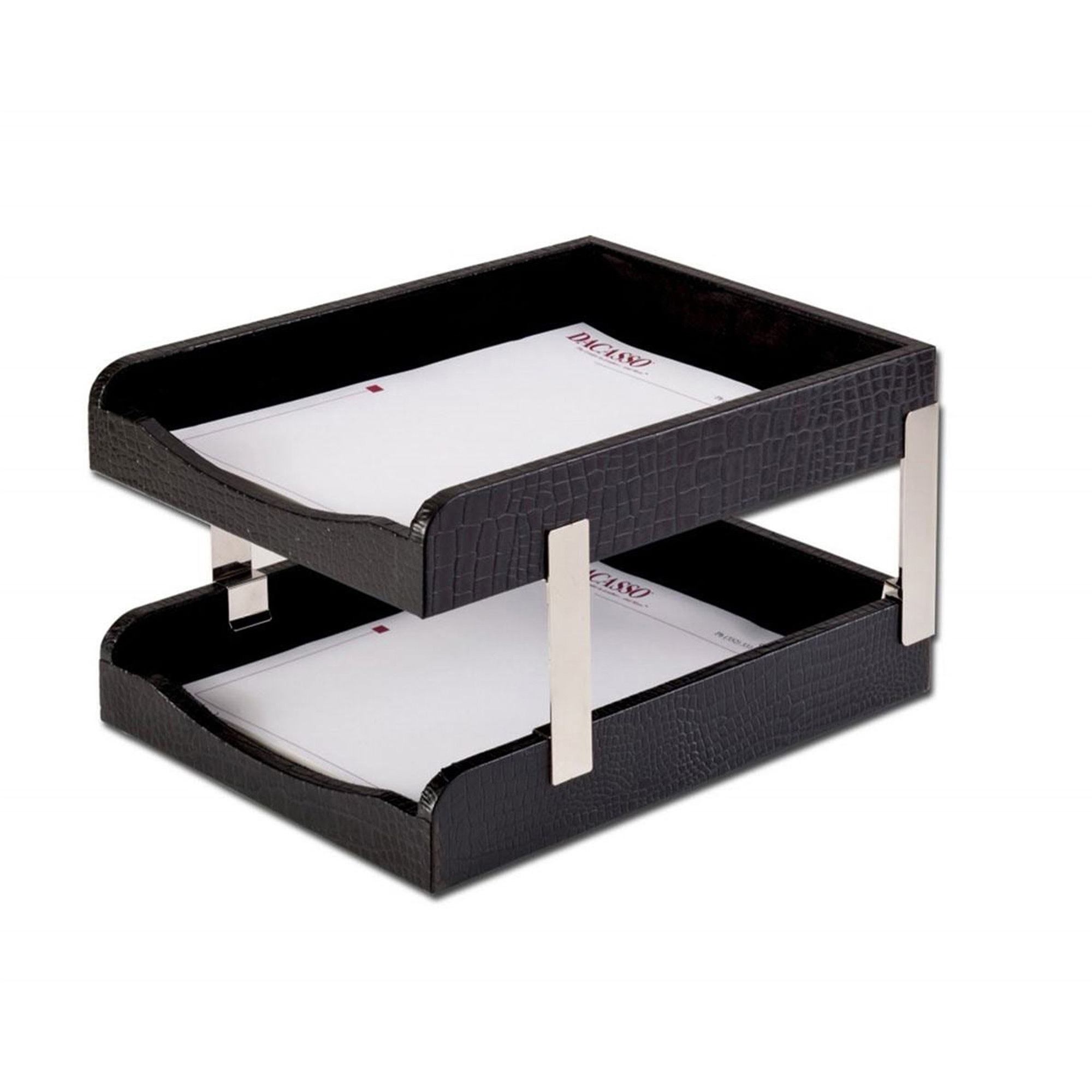 Dacasso Avellino Crocodile 9-Piece Desk Set