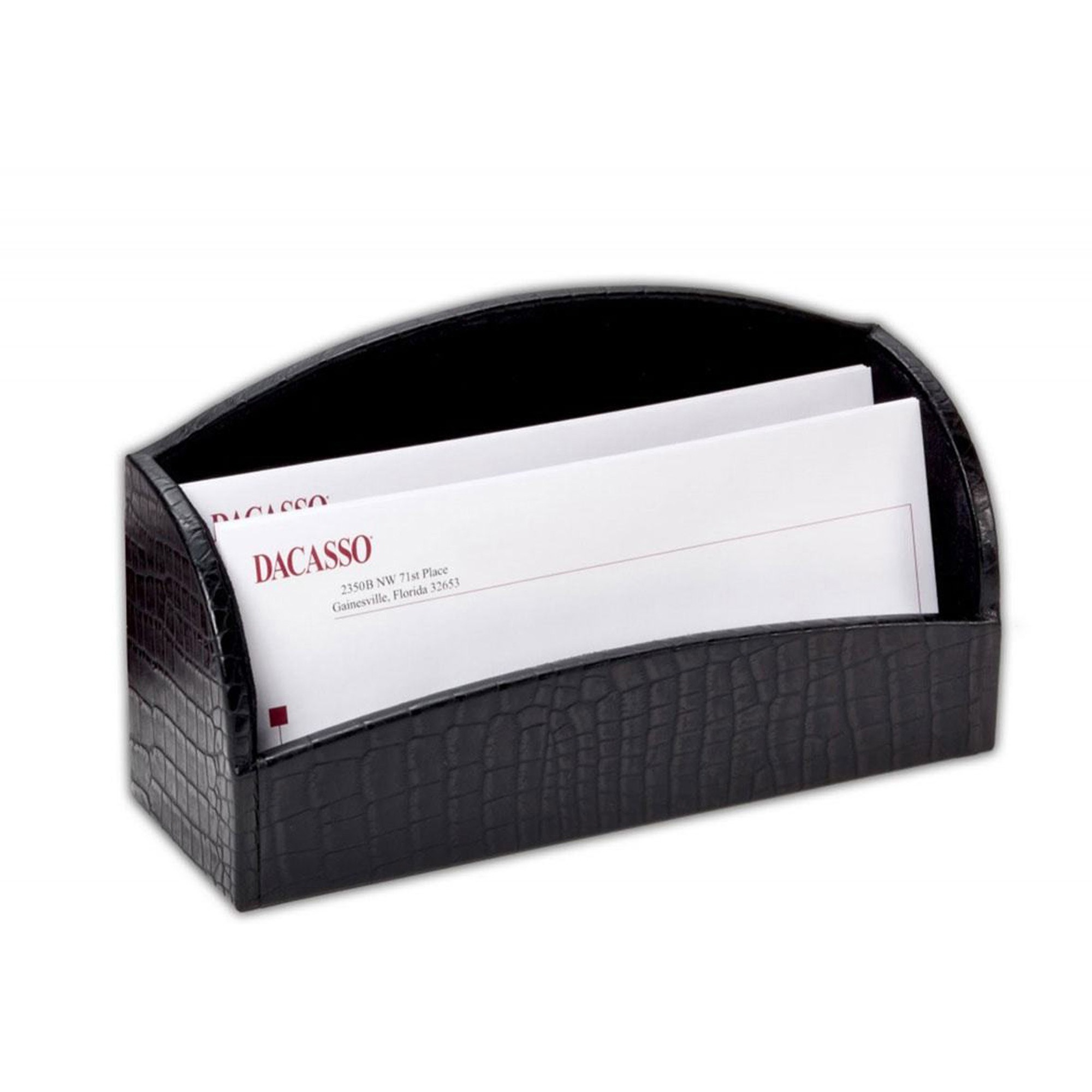 Dacasso Avellino Crocodile 9-Piece Desk Set