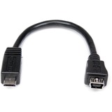 Startechcom 6in Micro Usb to Mini Usb Adapter Cable Mf