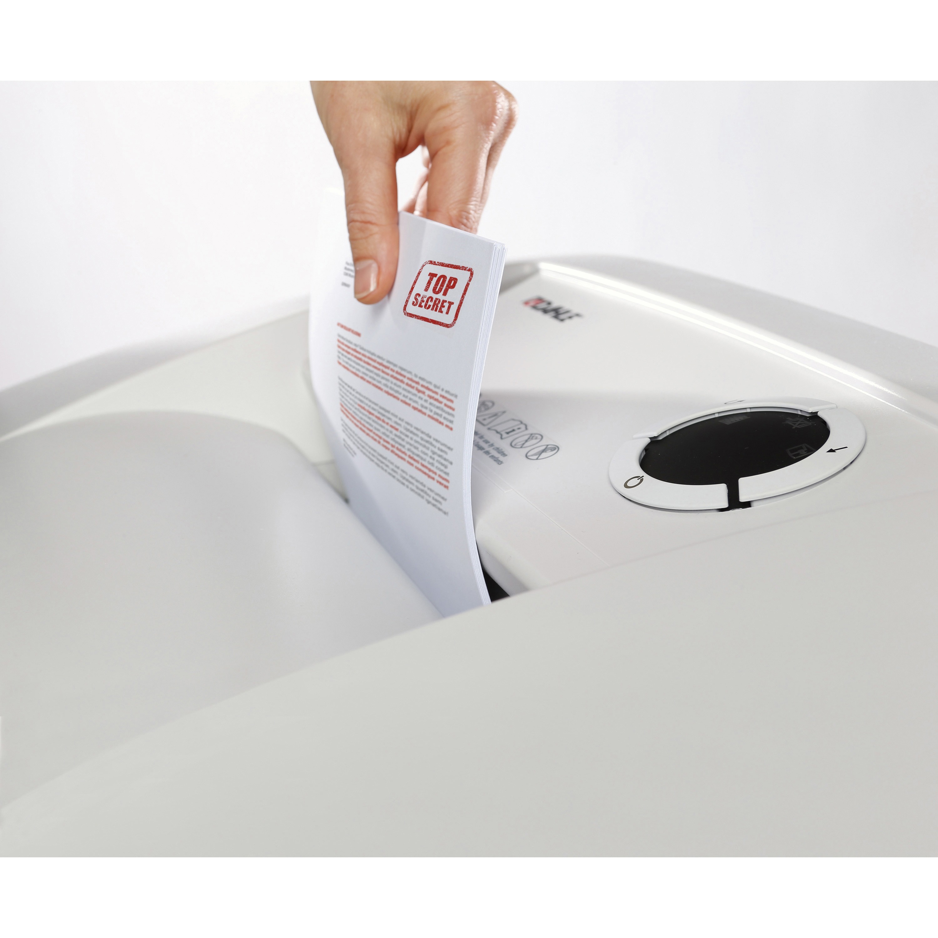 Dahle 41434 High Security Paper Shredder Wfine Dust Filter
