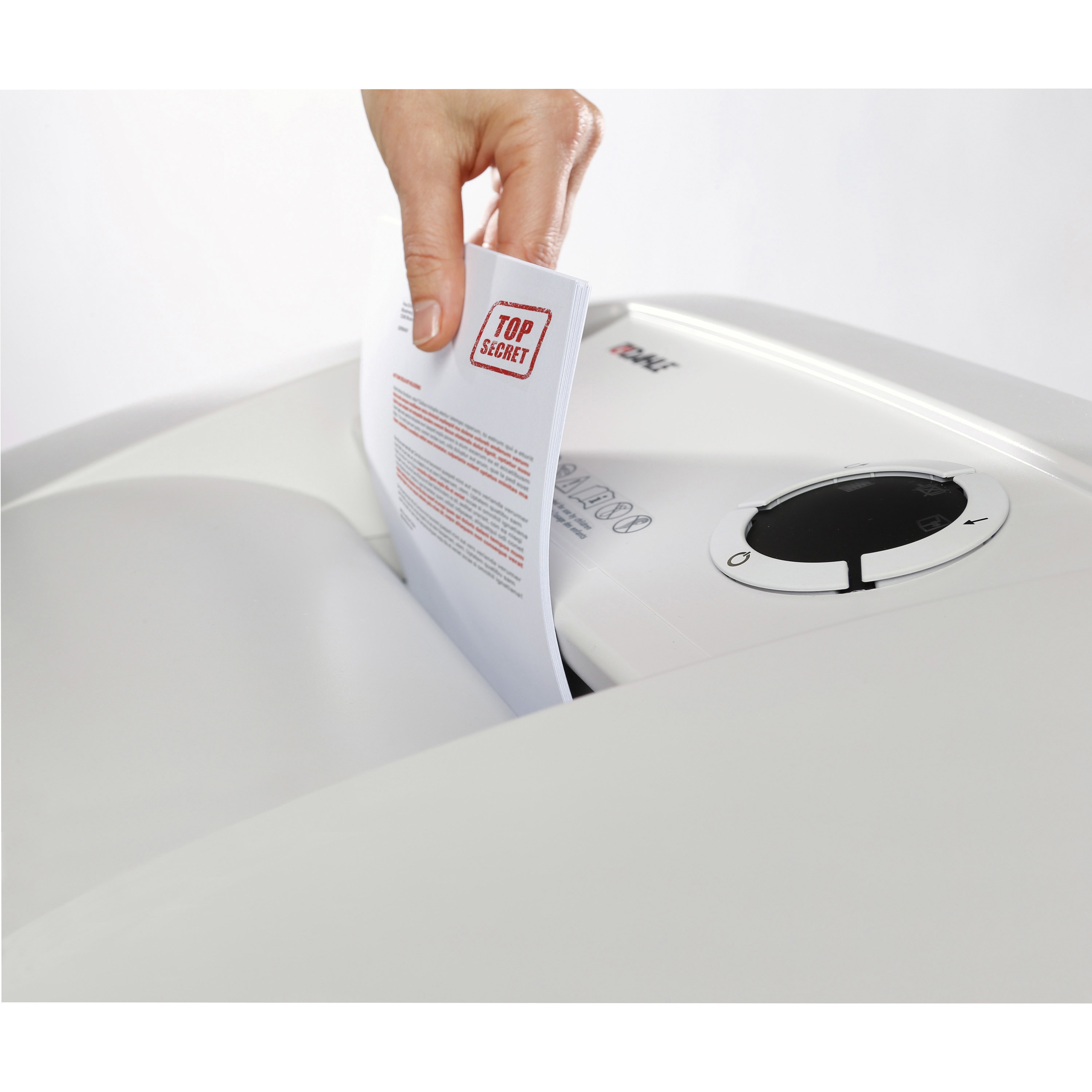 Dahle 41534 High Security Paper Shredder Wfine Dust Filter