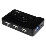 Startechcom 6 Port Usb 30 Usb 20 Combo Hub with 2a Charging Port &Acirc&Euro 2x Usb 30 & 4x Usb 20