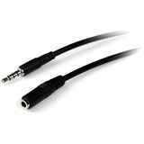 Startechcom 1m 35mm 4 Position Trrs Headset Extension Cable - Mf
