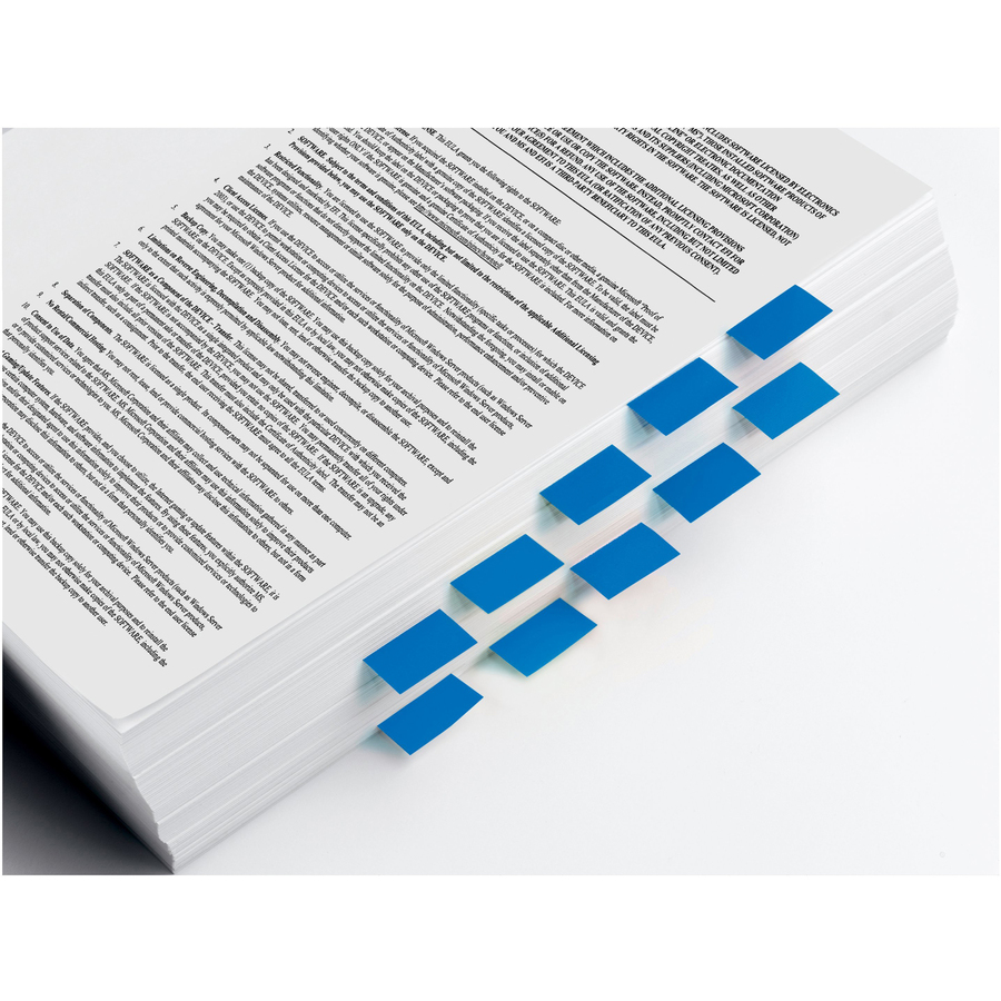 Post-It&Reg Flags in Desk Grip Dispenser