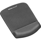 Fellowes Plushtouch&Trade Mouse Pad Wrist Rest with Microban&Reg - Graphite
