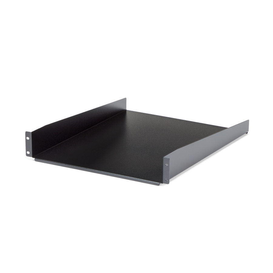 Startechcom 2u Server Rack Cabinet Shelf - Fixed 22 Deep Cantilever Rackmount Tray for 19 Dataavnetwork Enclosure Wcage Nuts Screws