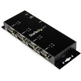 Startechcom Usb to Serial Adapter Hub &Acirc&Euro 4 Port &Acirc&Euro Industrial &Acirc&Euro Wall Mount &Acirc&Euro Din Rail &Acirc&Euro Com Port Retention &Acirc&Euro Ftdi Usb Seri