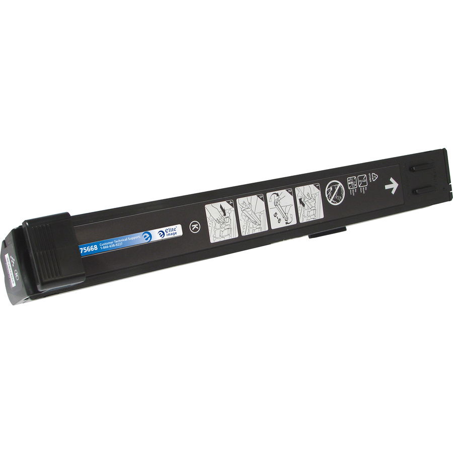 Elite Image Remanufactured Laser Toner Cartridge - Alternative for Hp 823a (Cb380a) - Black - 1 Each
