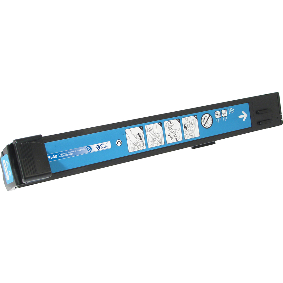 Elite Image Remanufactured Laser Toner Cartridge - Alternative for Hp 824a (Cb381a) - Cyan - 1 Each