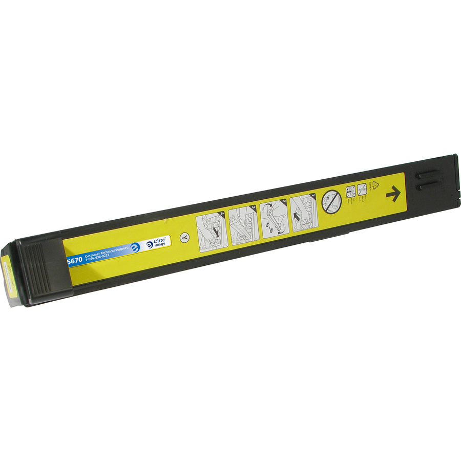 Elite Image Remanufactured Laser Toner Cartridge - Alternative for Hp 824a (Cb382a) - Yellow - 1 Each