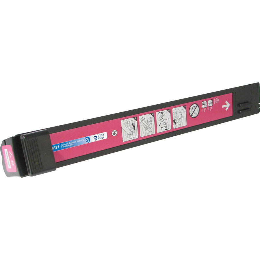 Elite Image Remanufactured Laser Toner Cartridge - Alternative for Hp 824a (Cb383a) - Magenta - 1 Each