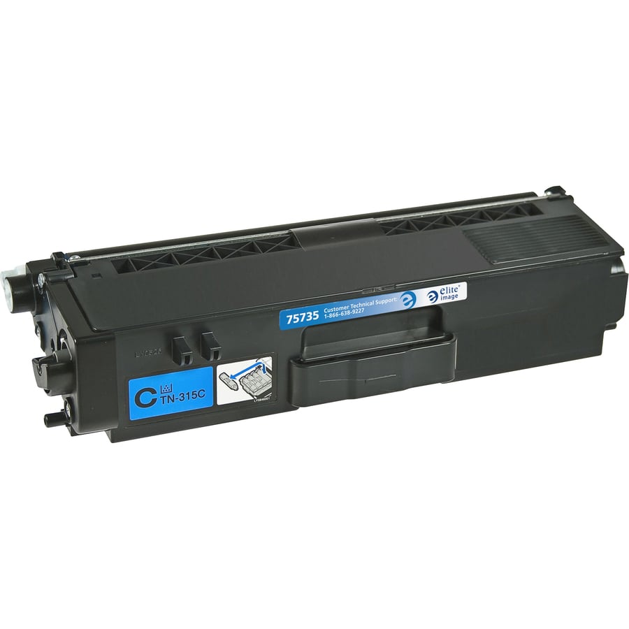 Elite Image Remanufactured High Yield Laser Toner Cartridge - Alternative for Brother Tn315 - Cyan - 1 Each