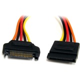 Startechcom 12in 15 Pin Sata Power Extension Cable