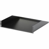 Startechcom 2u Server Rack Cabinet Shelf - Fixed 18 Deep Cantilever Rackmount Tray for 19 Dataavnetwork Enclosure - Weight Cap 125lbs56kg