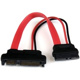 Startechcom 6in Slimline Sata to Sata Adapter with Power - Fm