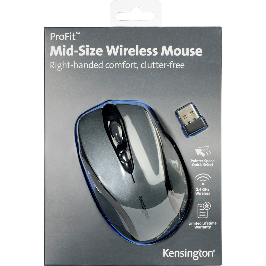 Kensington Pro Fit Mid-Size Wireless Mouse