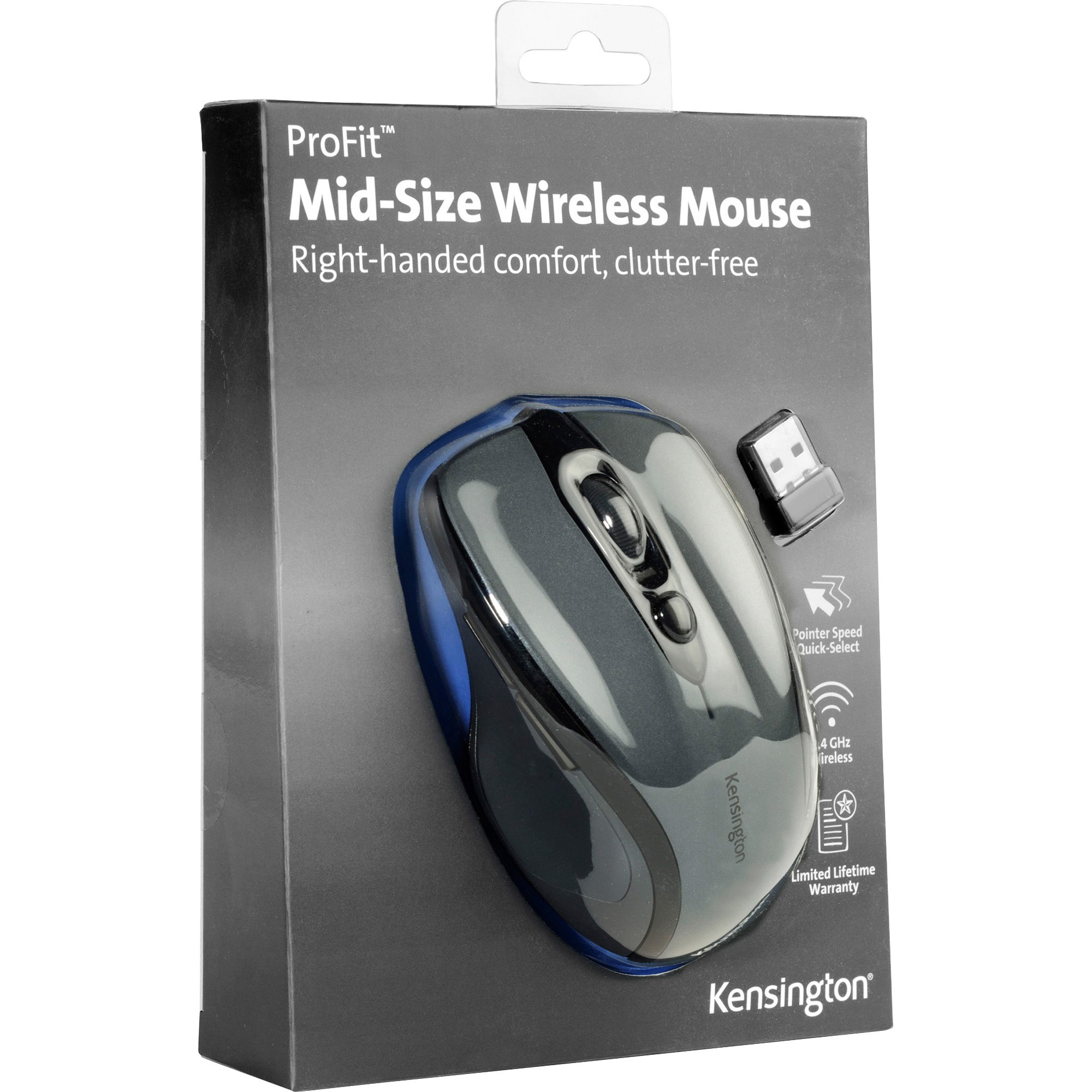 Kensington Pro Fit Mid-Size Wireless Mouse