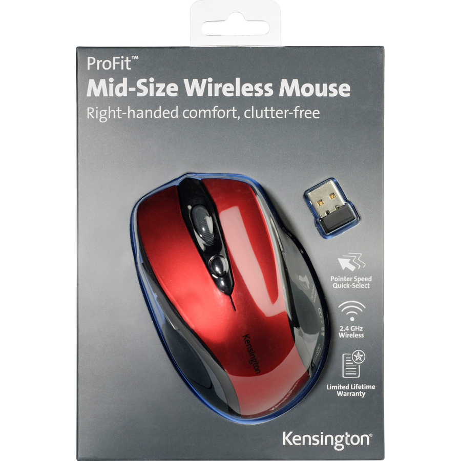 Kensington Pro Fit Mid-Size Wireless Mouse