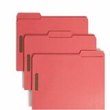 Smead 13 Tab Cut Letter Recycled Fastener Folder