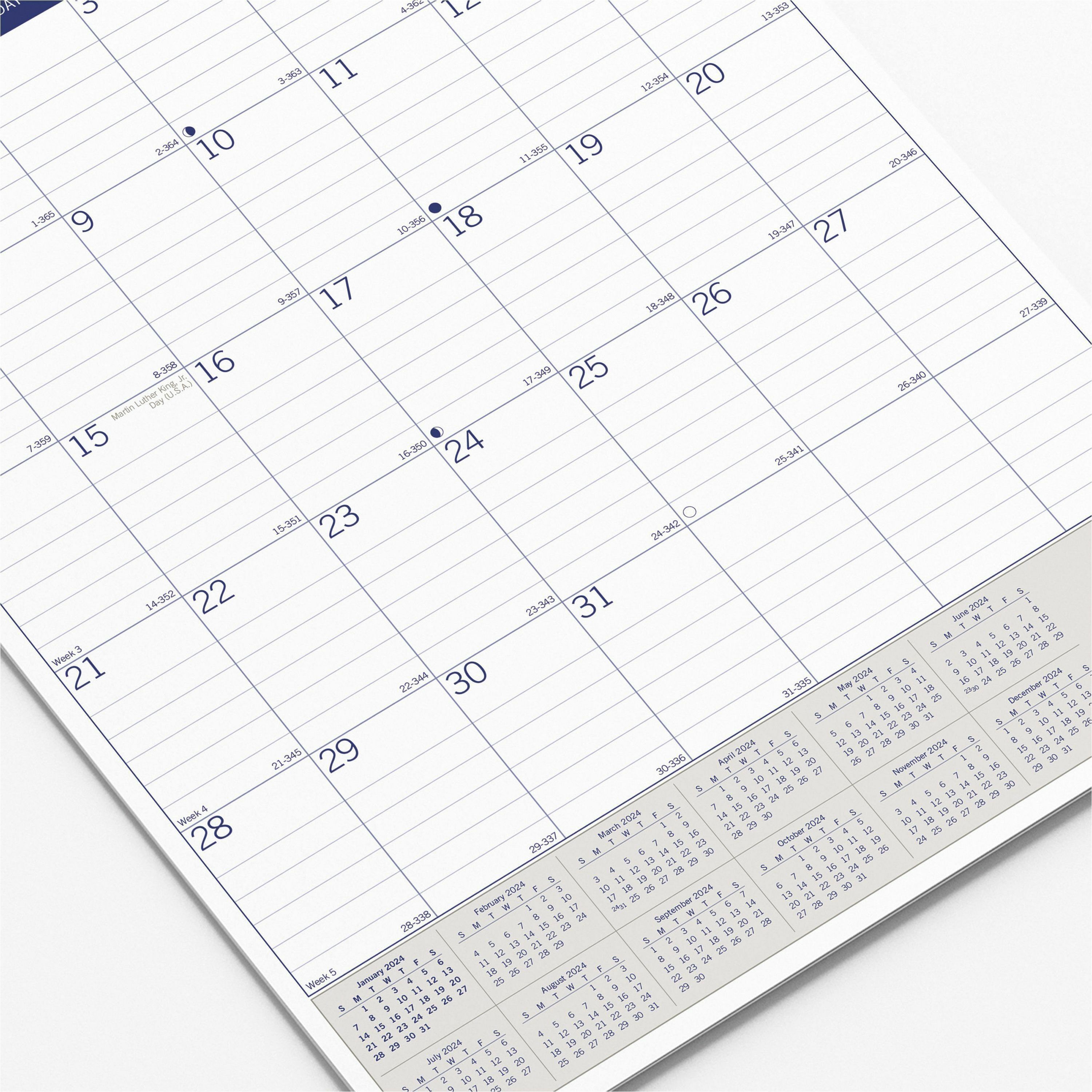 Blueline Ecologix Wall Calendar