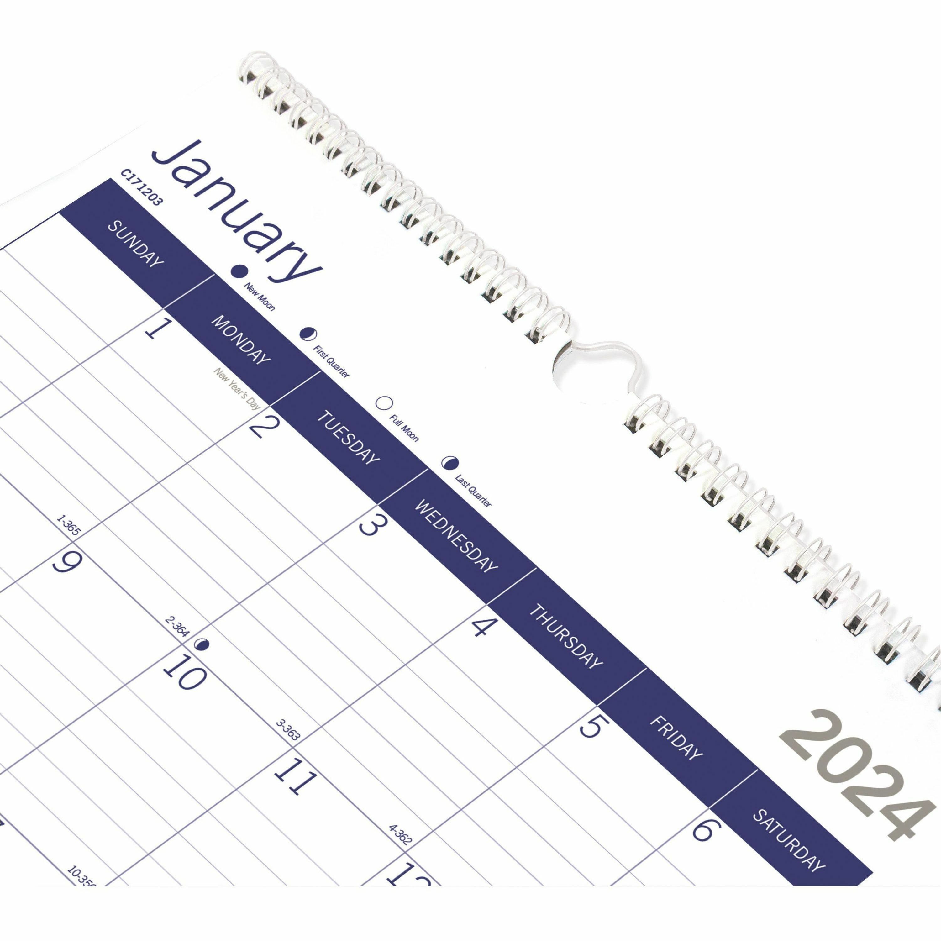 Blueline Ecologix Wall Calendar