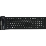 Adesso Antimicrobial Waterproof Flex Keyboard (Compact Size)