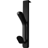 Lorell Over-the-Panel Plastic Double Coat Hook