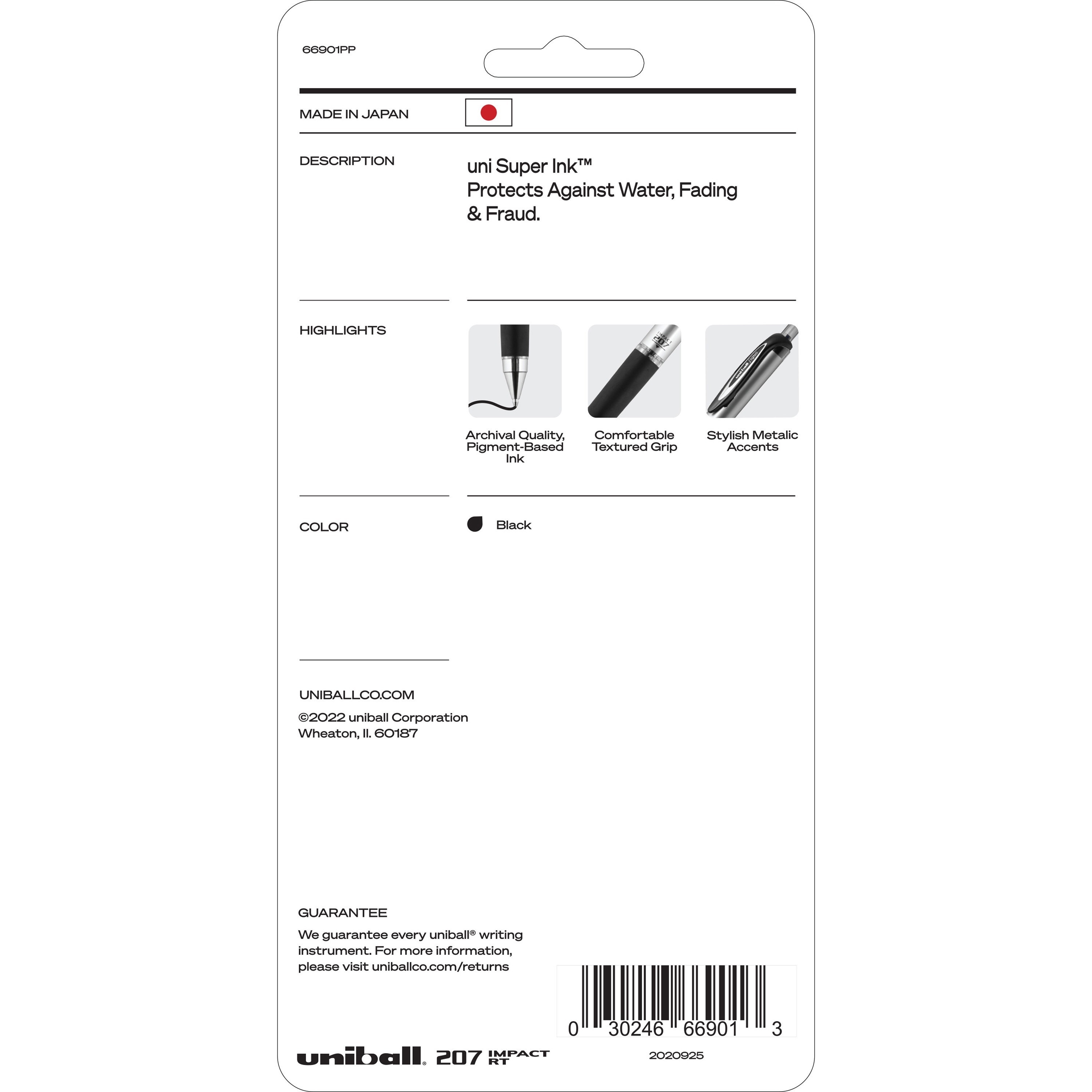 Uniball&Trade 207 Impact Rt Gel Pen