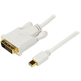 Startechcom 3 Ft Mini Displayport to Dvi Adapter Converter Cable - Mini Dp to Dvi 1920x1200 - White