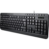 Adesso Spill-Resistant Multimedia Desktop Keyboard (Usb)