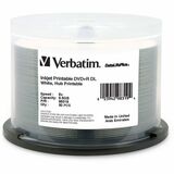 Verbatim Datalifeplus Dvd Recordable Media - Dvdr Dl - 8x - 850 Gb - 50 Pack Spindle