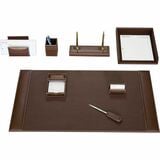 Dacasso Rustic Leather Desk Set