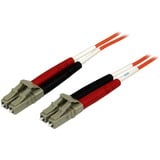 Startechcom 5m Fiber Optic Cable - Multimode Duplex 50125 - Ofnp Plenum - Lclc - Om2 - Lc to Lc Fiber Patch Cable
