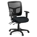 Lorell Ergomesh Series Managerial Mid-Back Chair