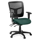 Lorell Ergomesh Series Managerial Mid-Back Chair