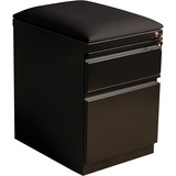 Lorell Mobile Pedestal File with Seating - 2-Drawer